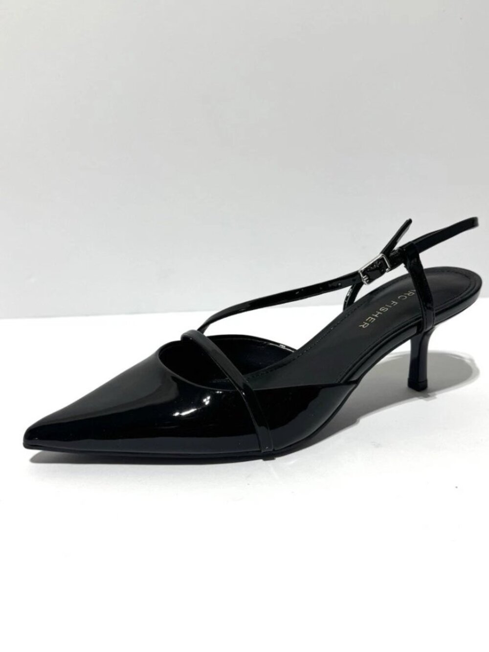 Marc Fisher Womens Illie Heels Black Size 7.5 M
